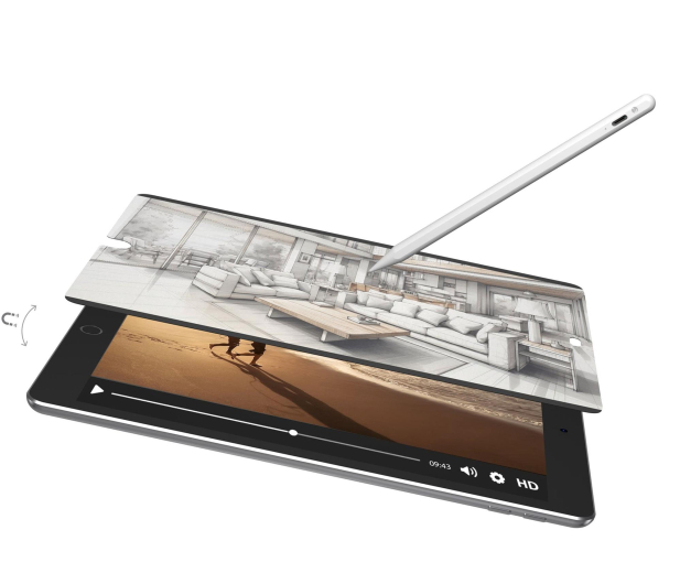 SwitchEasy SwitchPaper do iPad 10.2" (2021) (Transparent) - 1415943 - zdjęcie 3